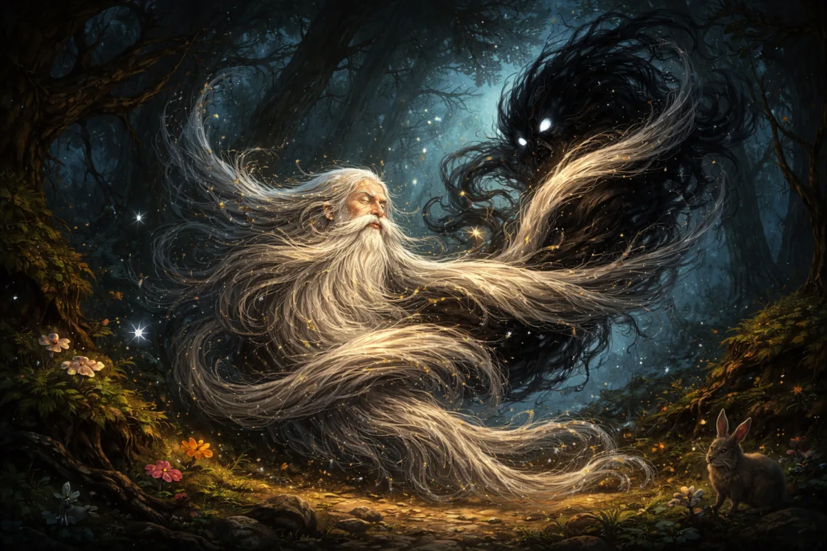 O Bradě, která všechno slyšela